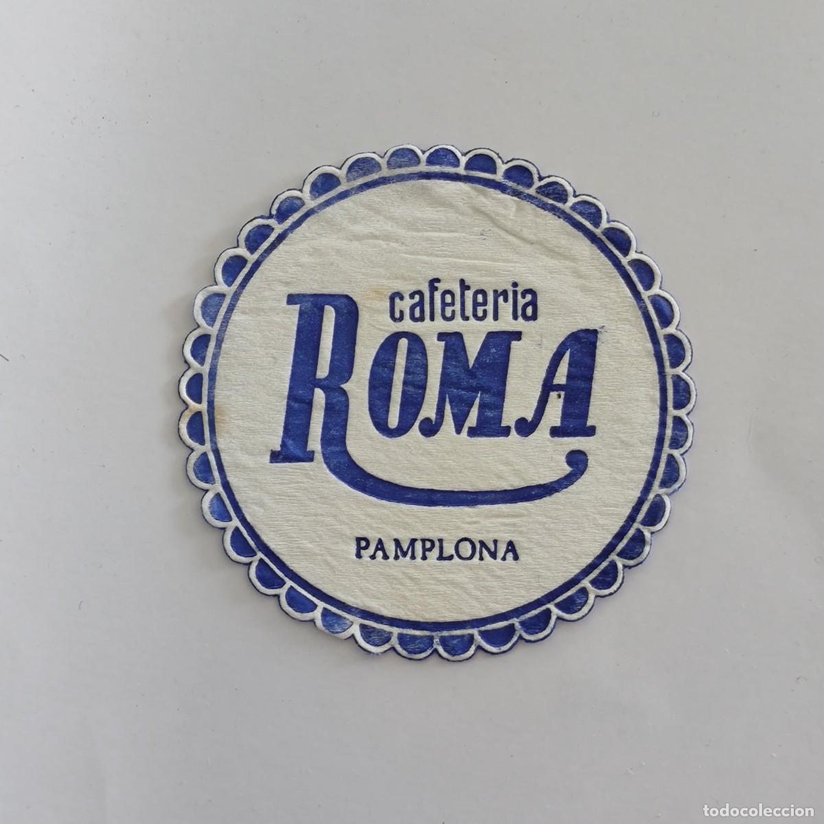 Otros Art&iacute;culos de Coleccionismo en Papel: POSAVASOS - NAVARRA NAFARROA / PAMPLONA - ROMA CAFETERIA