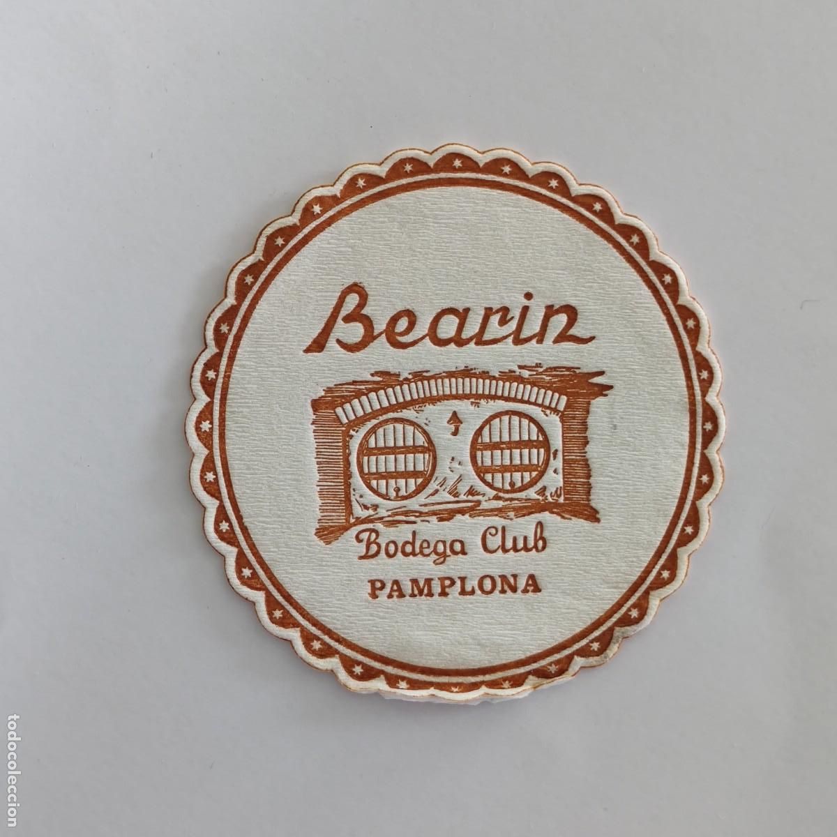 Otros Art&iacute;culos de Coleccionismo en Papel: POSAVASOS - NAVARRA NAFARROA / PAMPLONA - BEARIN BODEGA CLUB