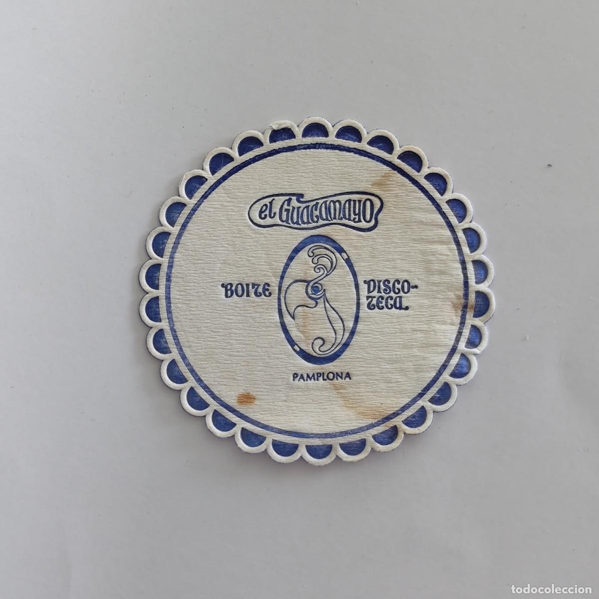 Otros Art&iacute;culos de Coleccionismo en Papel: POSAVASOS - NAVARRA NAFARROA / PAMPLONA - EL GUACAMAYO BOITE DISCOTECA - AVE FAUNA