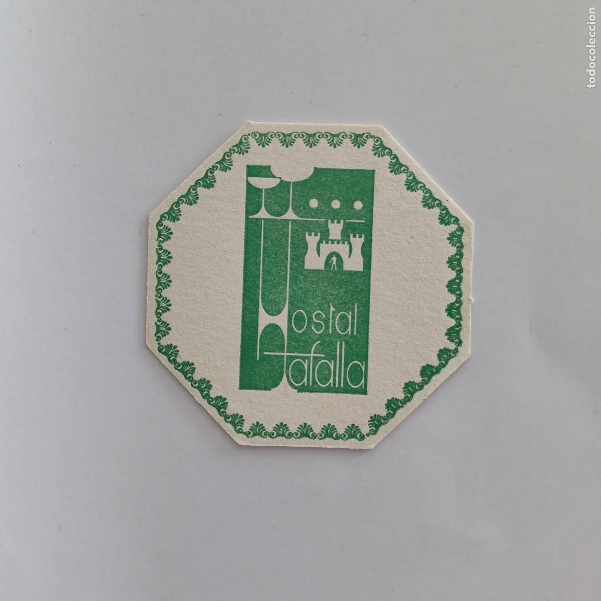 Otros Art&iacute;culos de Coleccionismo en Papel: POSAVASOS - NAVARRA NAFARROA - HOSTAL TAFALLA - CASTILLO