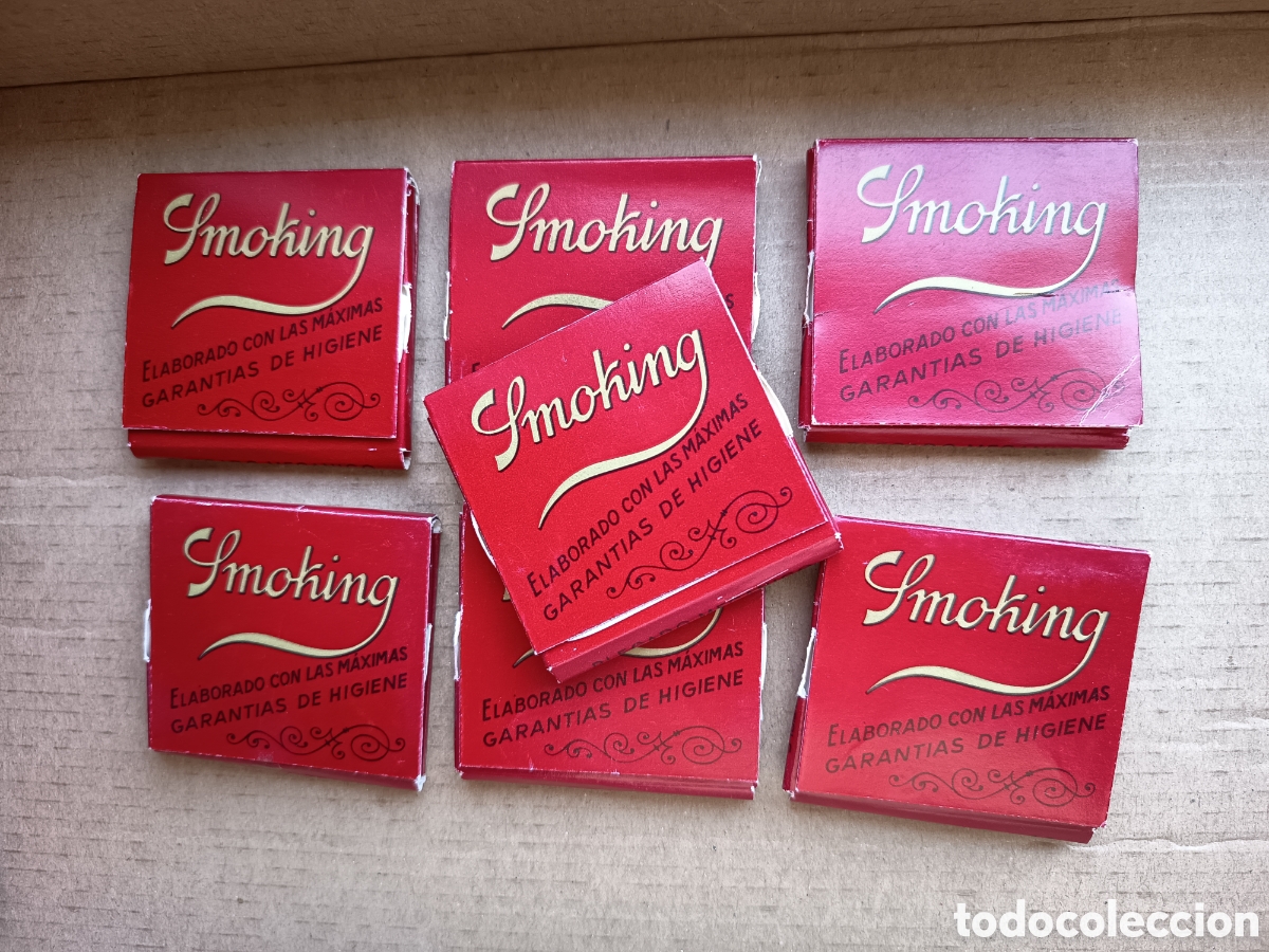 Otros Art&iacute;culos de Coleccionismo en Papel: Paper fumar arr&ograve;s smoking