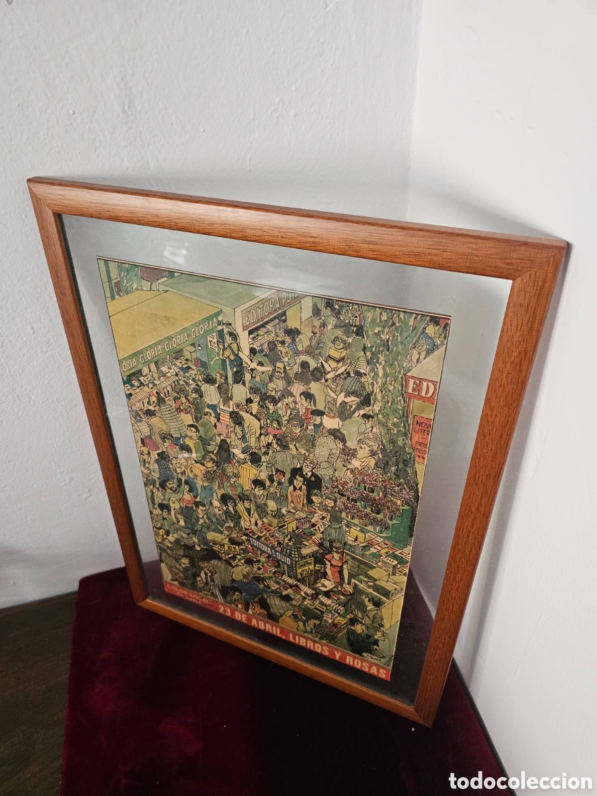 Otros Art&iacute;culos de Coleccionismo en Papel: Magn&iacute;fica portada de revista enmarcada de Tisner.