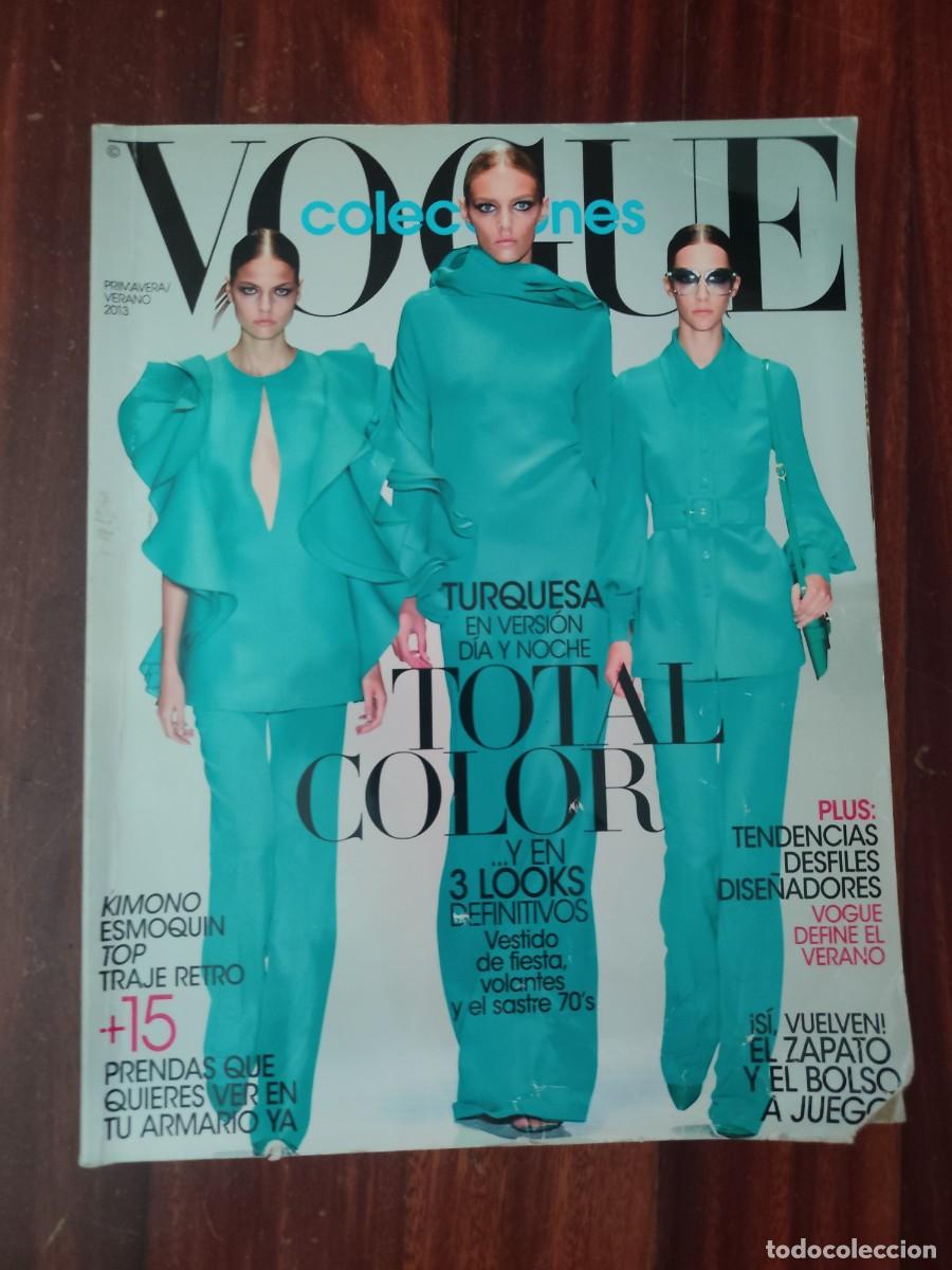 Otros Art&iacute;culos de Coleccionismo en Papel: Revista Vogue Colecciones Espa&ntilde;a - Primavera/Verano 2013 - Archivo de Moda