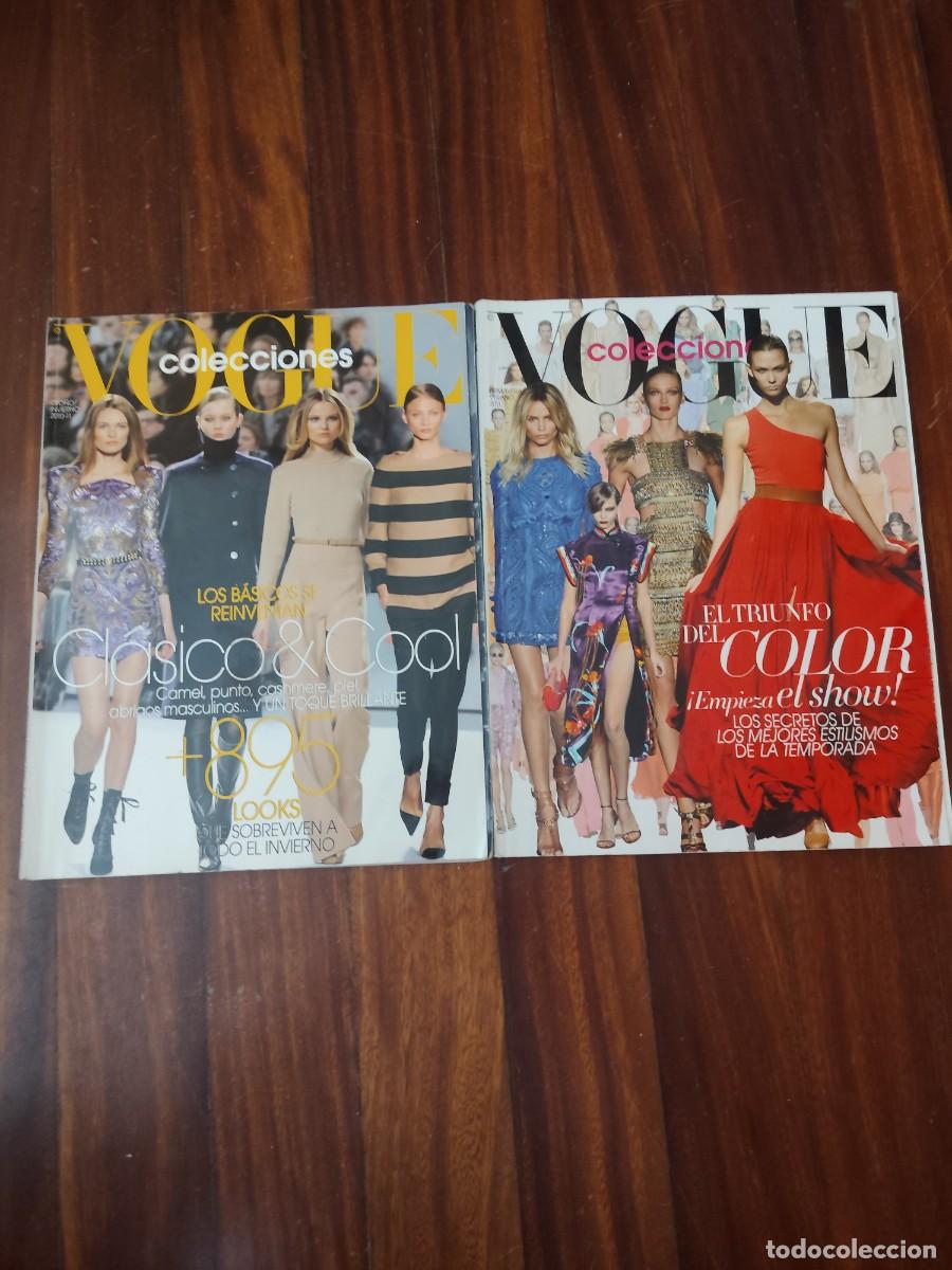 Otros Art&iacute;culos de Coleccionismo en Papel: Lote 2 Revistas Vogue Colecciones (2010-2011) | Del Estilo Cl&aacute;sico al Triunfo del Color