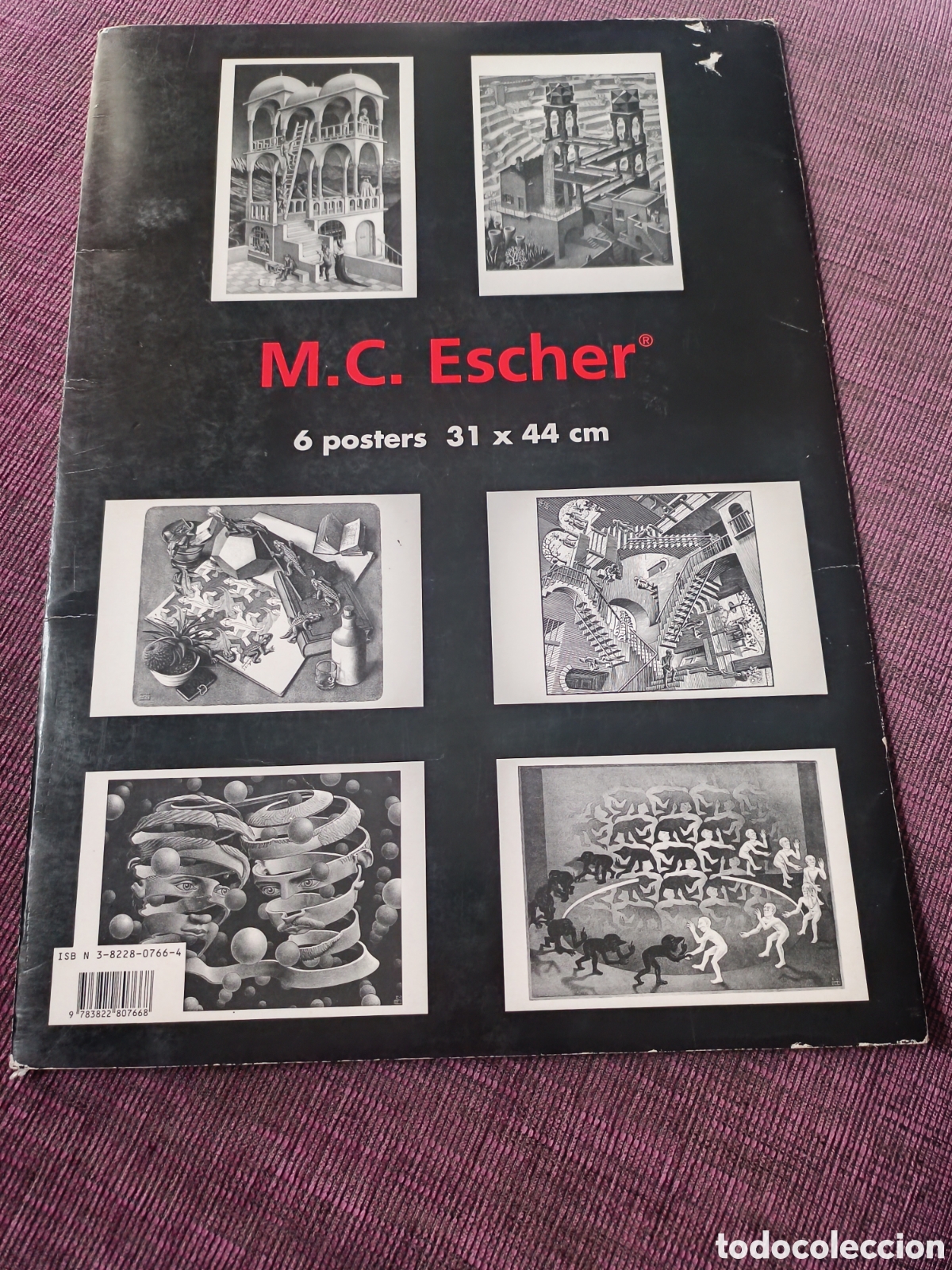 Otros art&iacute;culos de coleccionismo en papel: M.C. Escher. 6 posters - Foto 2