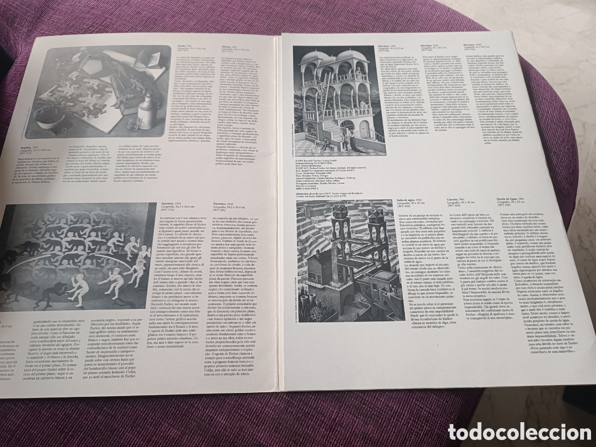 Otros art&iacute;culos de coleccionismo en papel: M.C. Escher. 6 posters - Foto 3