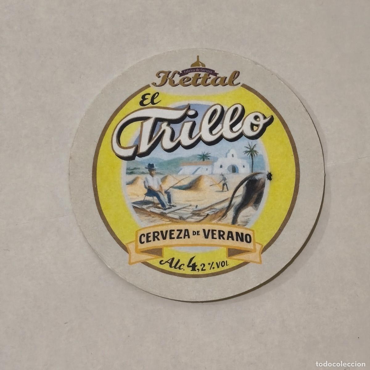 Otros Art&iacute;culos de Coleccionismo en Papel: POSAVASOS CERVEZA - KETTAL - EL TRILLO - CADIZ