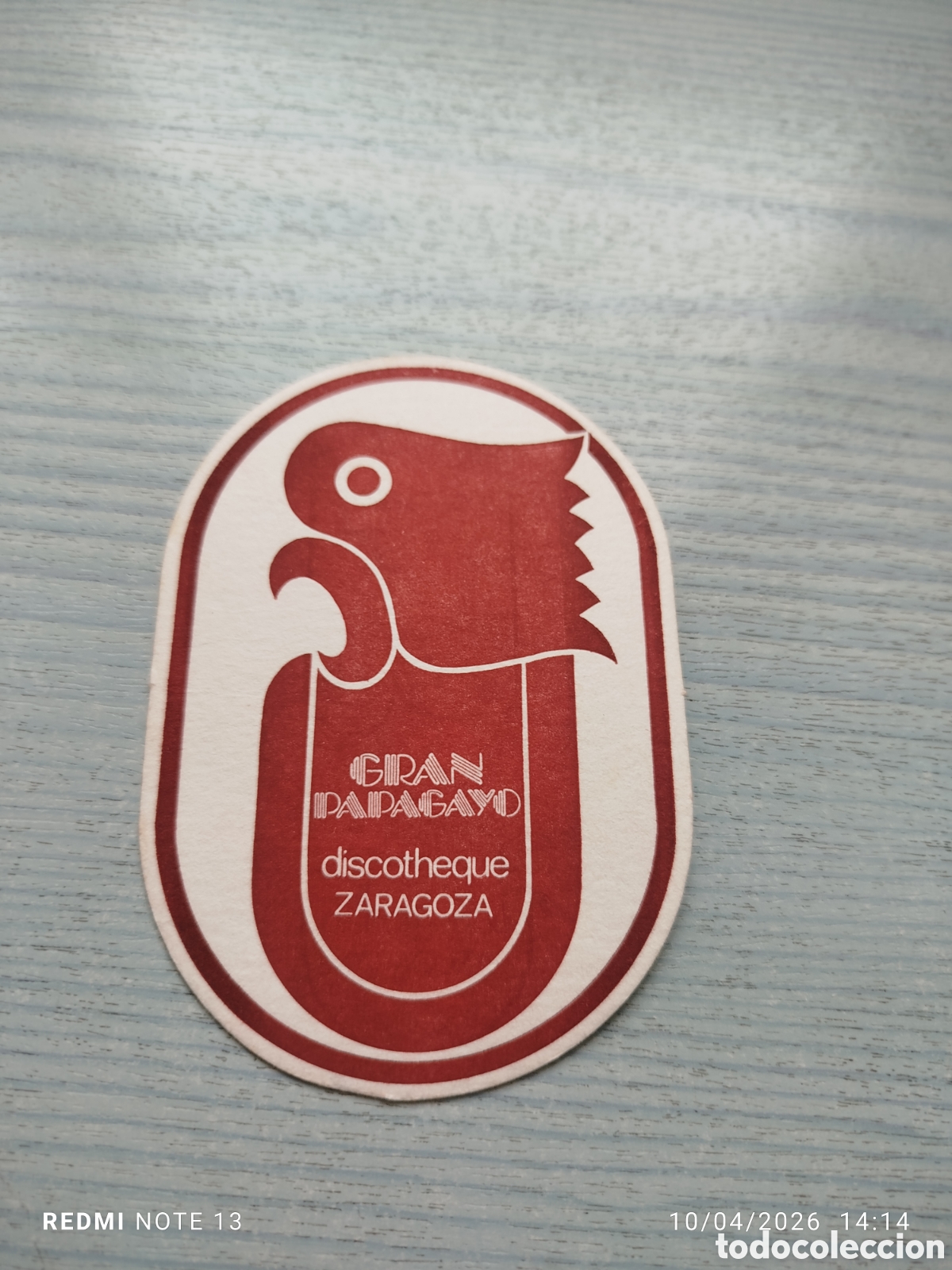 Otros Art&iacute;culos de Coleccionismo en Papel: posavasos -discoteca gran papagayo-ZARAGOZA-