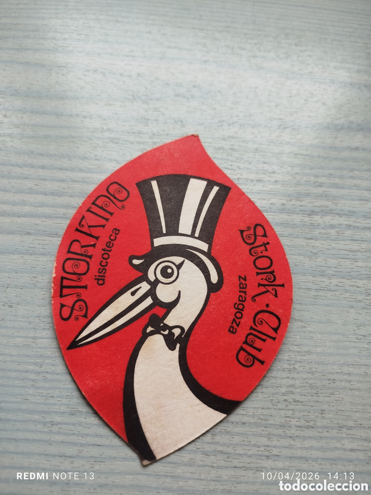 Otros Art&iacute;culos de Coleccionismo en Papel: posavasos -discoteca STORKINO--ZARAGOZA-