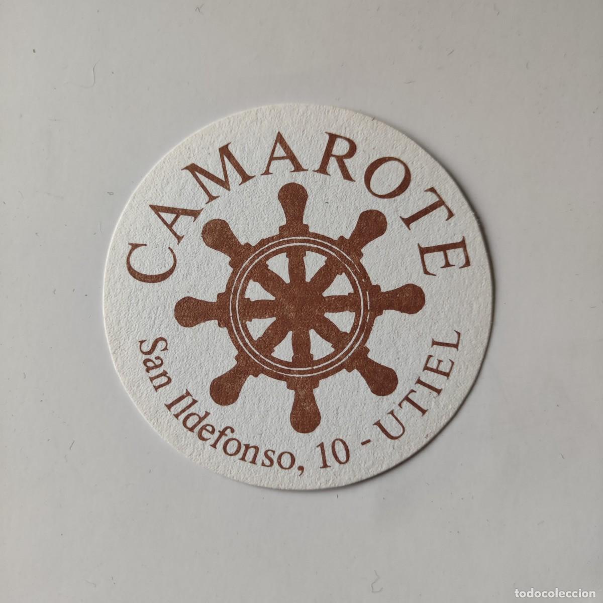 Otros Art&iacute;culos de Coleccionismo en Papel: POSAVASOS - VALENCIA / UTIEL - CAMAROTE - TIMON NAVAL