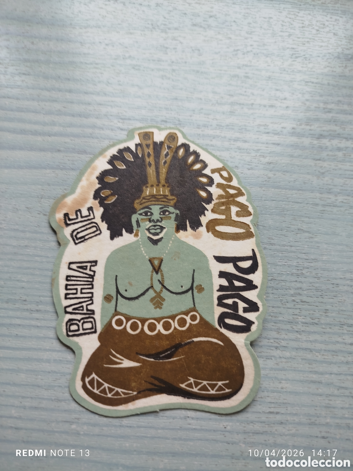 Sammelleidenschaft Andere Papierartikel: posavasos-Bahia de pago-pago-ZARAGOZA-