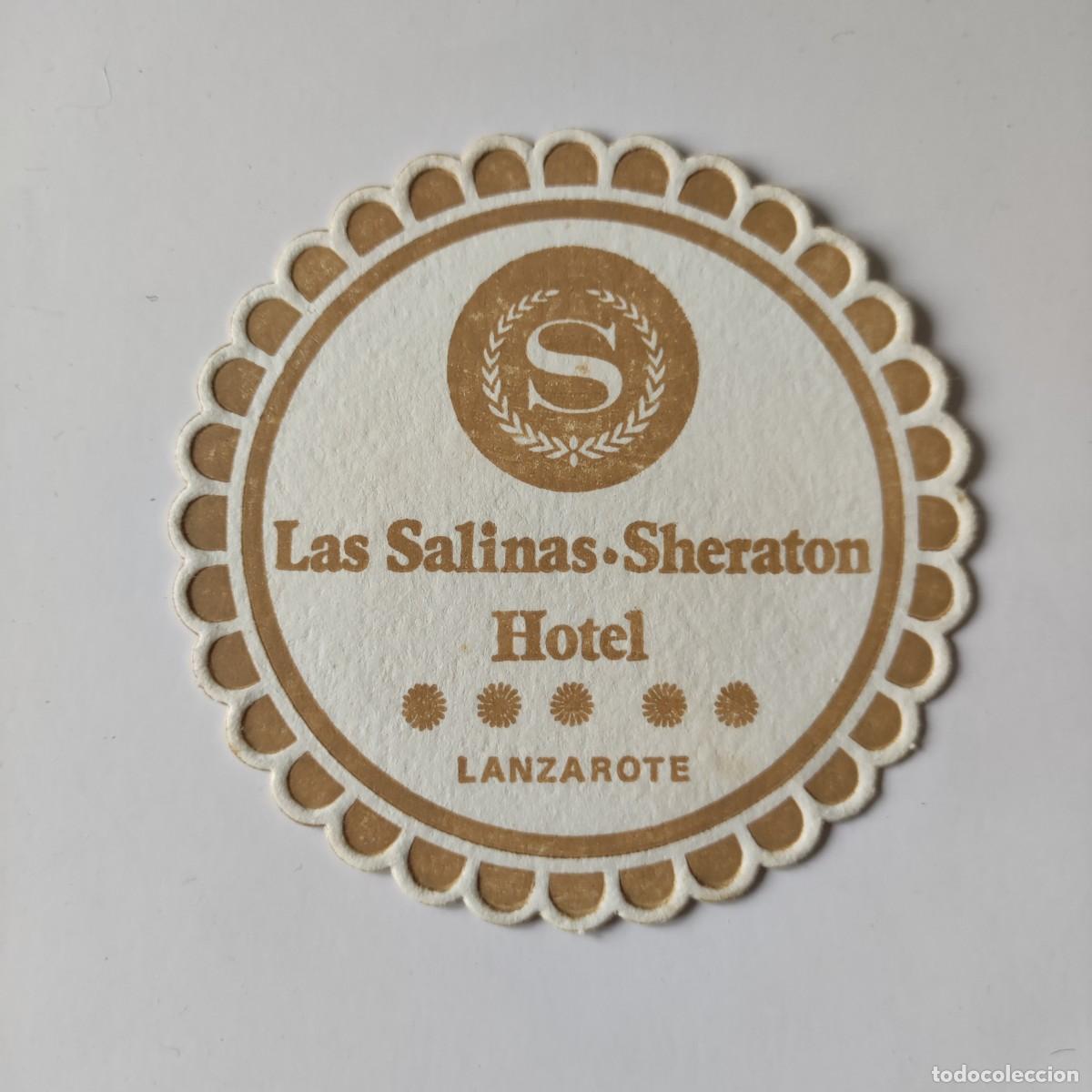 Otros Art&iacute;culos de Coleccionismo en Papel: POSAVASOS - S.C. TENERIFE - HOTEL LAS SALINAS SHERATON