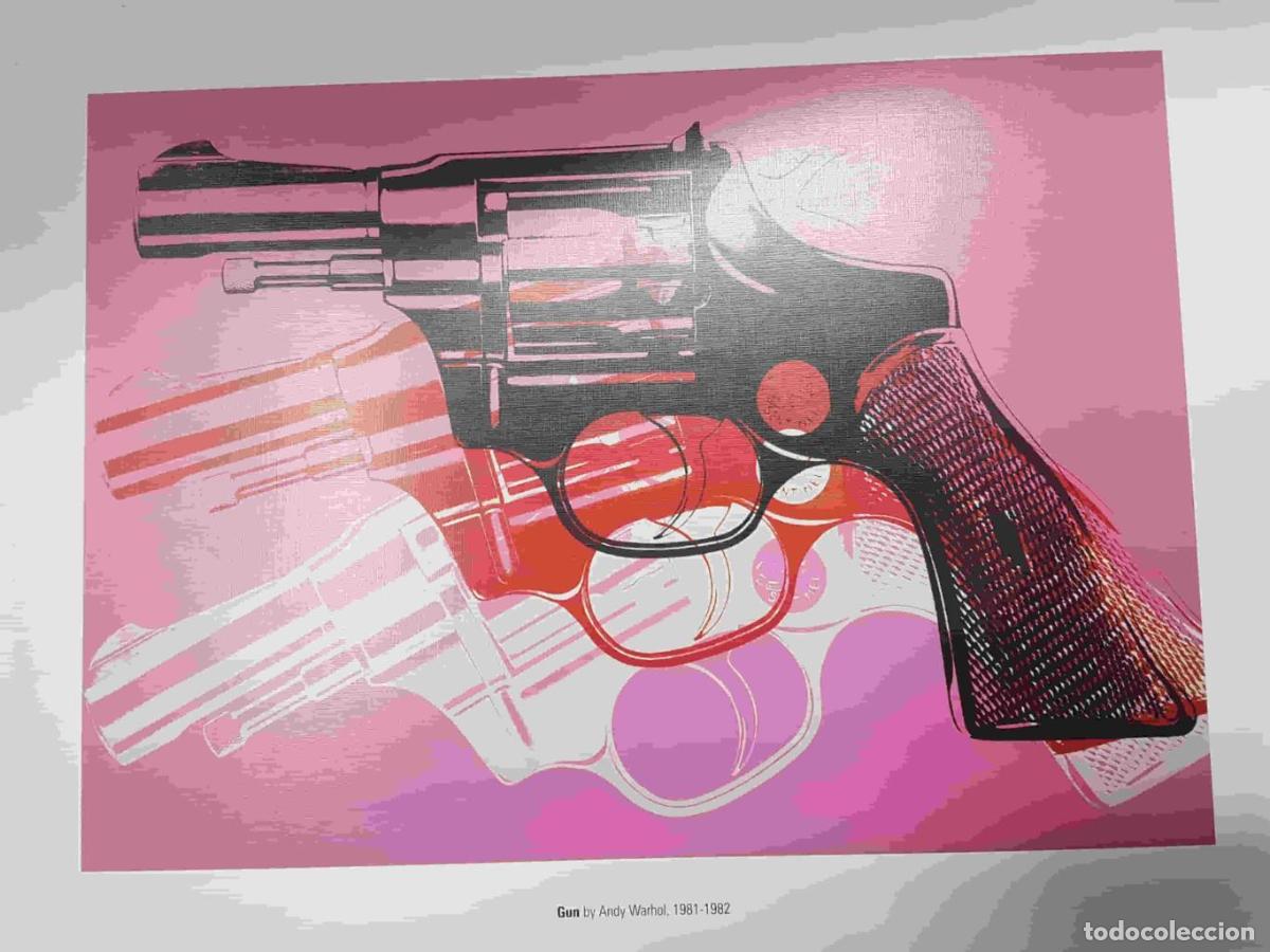 Otros art&iacute;culos de coleccionismo en papel: Lamina, litografia num 06: Gun por Andy Warhol (1981-82) - Andy Warhol