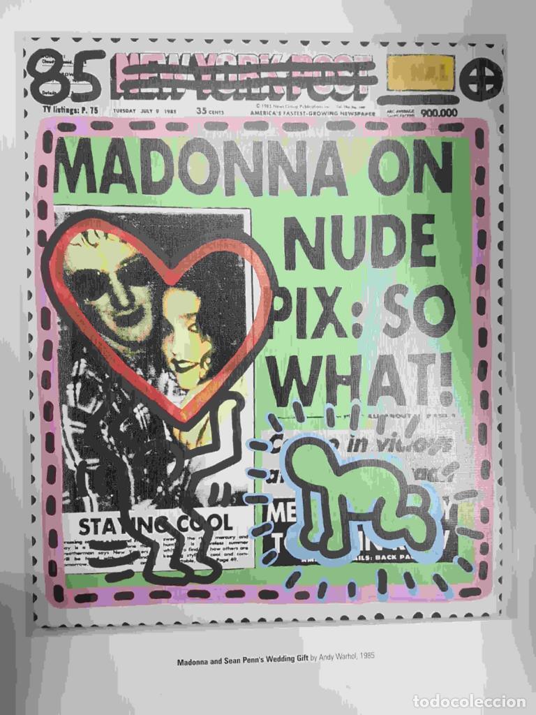 Otros art&iacute;culos de coleccionismo en papel: Lamina, litografia num 22: Madonna and Sean Penn's Wedding Gift por Andy Warhol (1985) - Andy Warhol