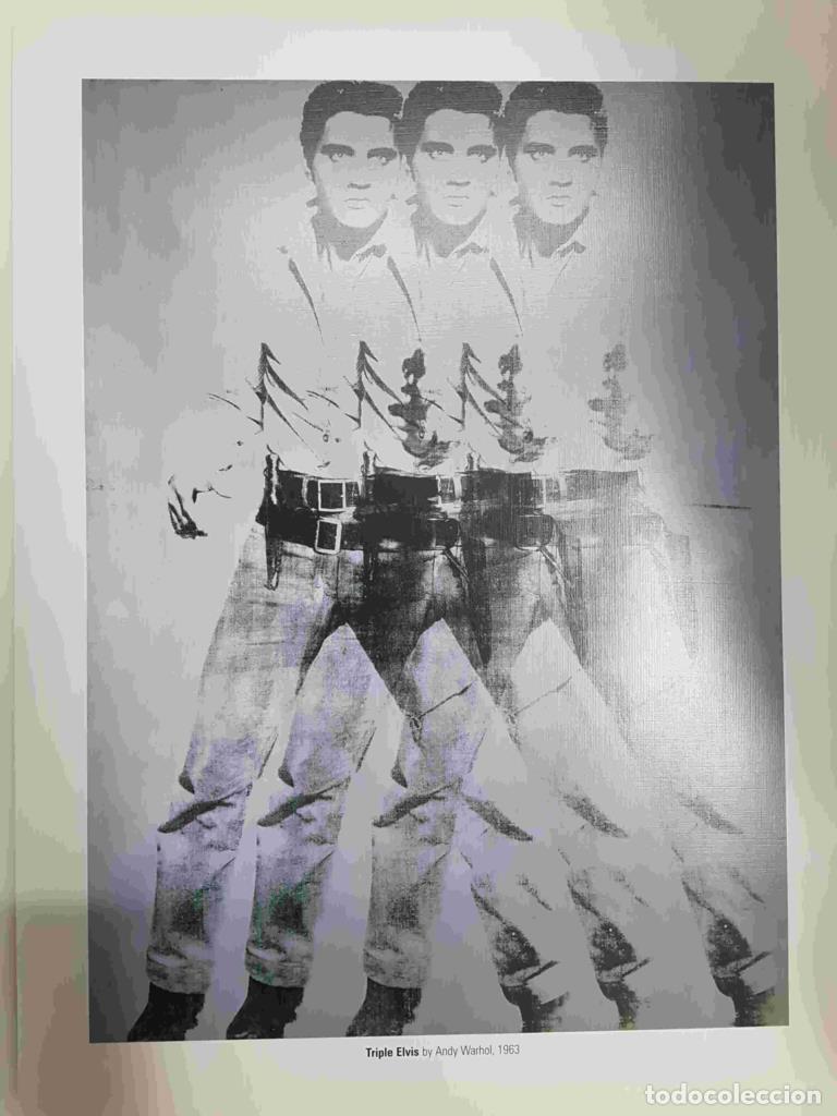 Otros art&iacute;culos de coleccionismo en papel: Lamina, litografia num 35: Triple Elvis por Andy Warhol (1963) - Andy Warhol