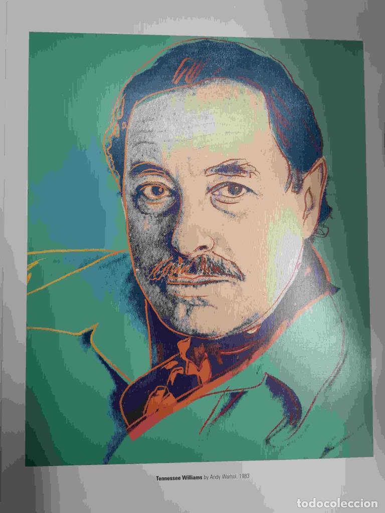 Otros art&iacute;culos de coleccionismo en papel: Lamina, litografia num 40: Tennesse Williams por Andy Warhol (1983) - Andy Warhol