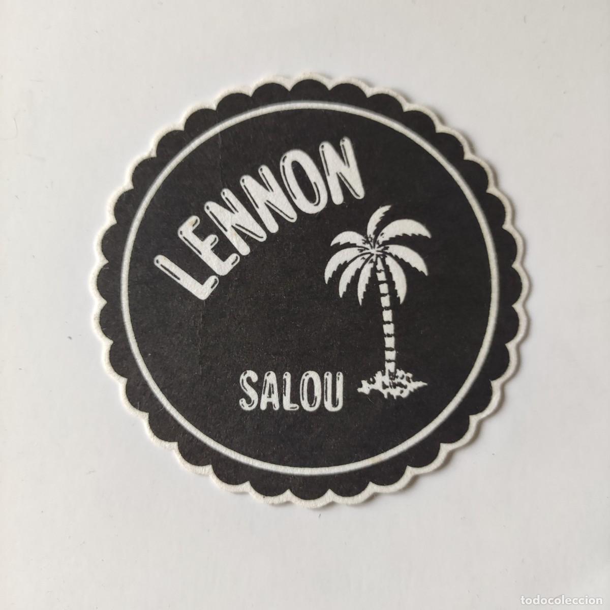 Otros Art&iacute;culos de Coleccionismo en Papel: POSAVASOS - TARRAGONA / SALOU - LENNON - PALMERA FLORA MUSICA -1987