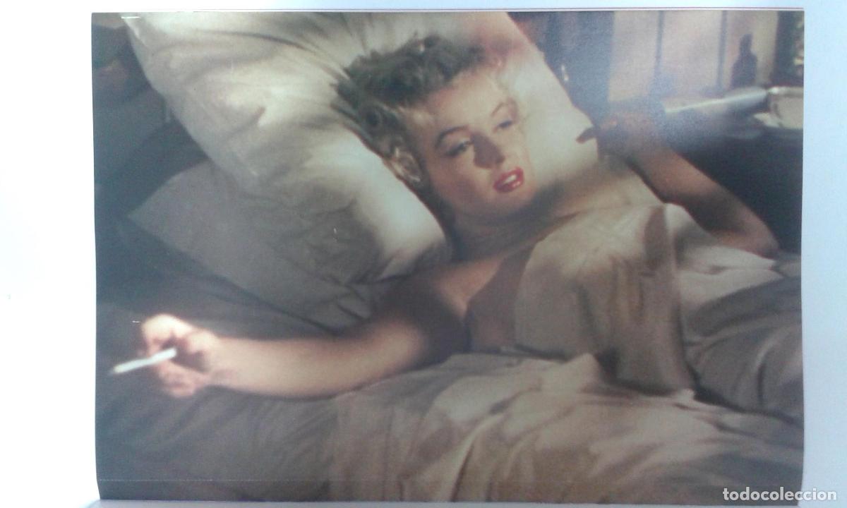 Otros art&iacute;culos de coleccionismo en papel: Lamina Marilyn Monroe numerada trasera 10 -