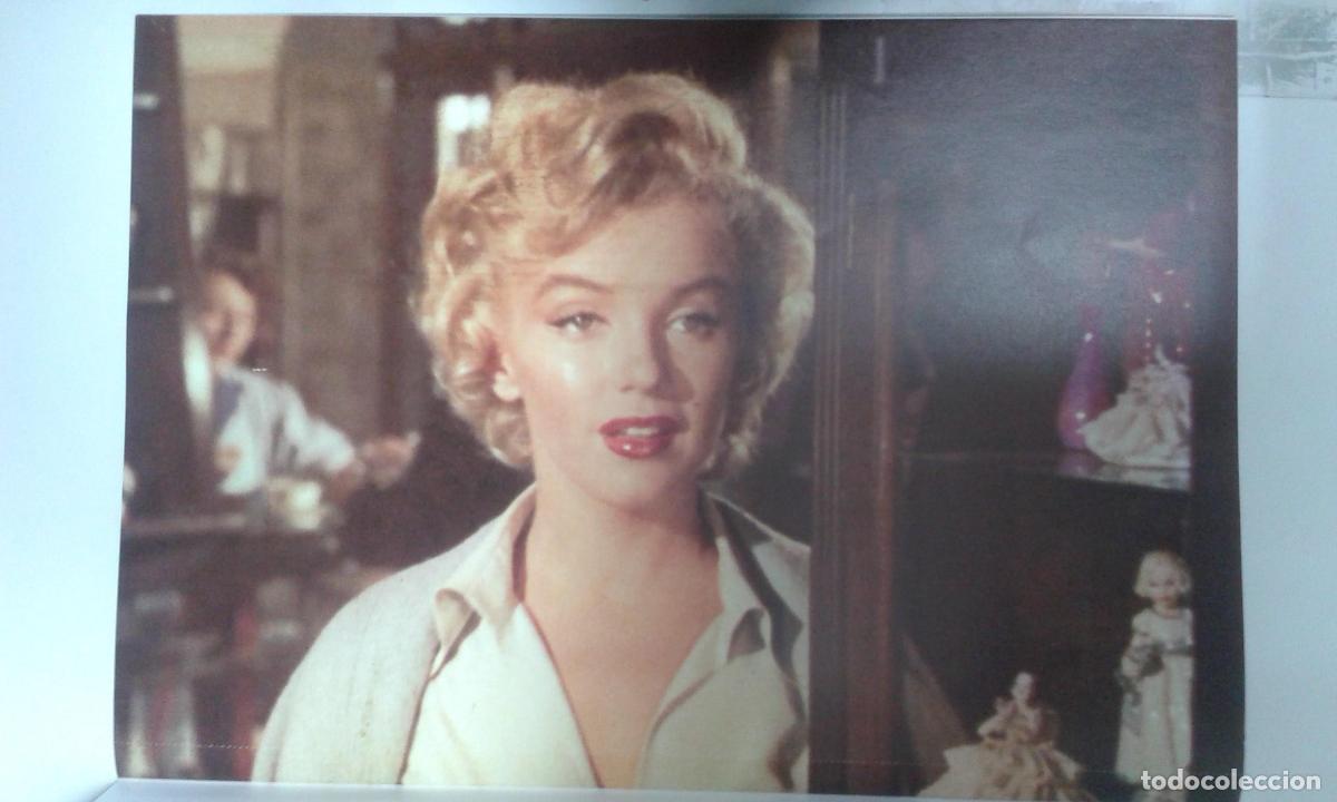Otros art&iacute;culos de coleccionismo en papel: Lamina Marilyn Monroe numerada trasera 23 -
