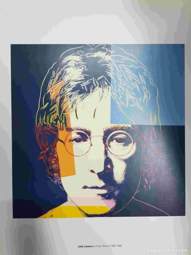 Otros art&iacute;culos de coleccionismo en papel: Lamina, litografia num 03: John Lenon por Andy Warhol (1985-86) - Andy Warhol