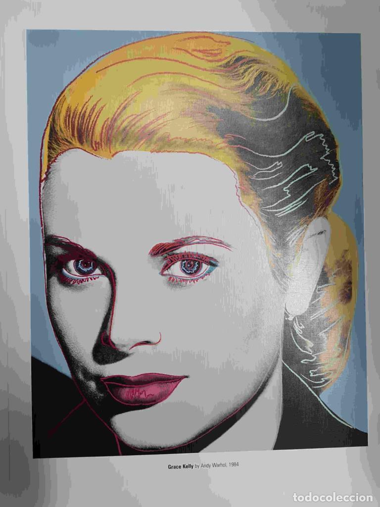Otros art&iacute;culos de coleccionismo en papel: Lamina, litografia num 07: Grace Kelly por Andy Warhol (1984) - Andy Warhol