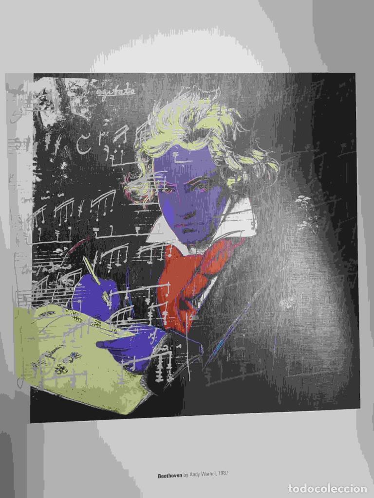 Otros art&iacute;culos de coleccionismo en papel: Lamina, litografia num 26: Beethoven por Andy Warhol (1987) - Andy Warhol