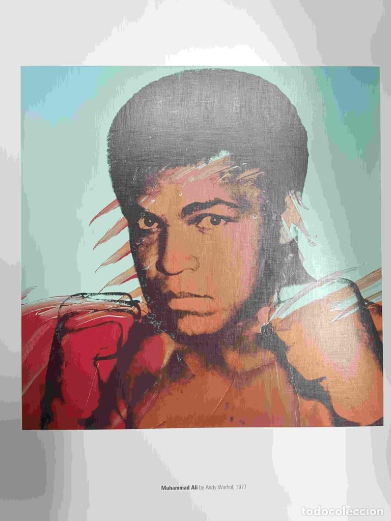 Paper Collecting Others: Lamina, litografia num 28: Muhammad Ali por Andy Warhol (1977) - Andy Warhol