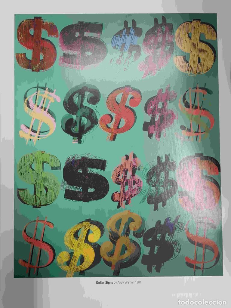 Otros art&iacute;culos de coleccionismo en papel: Lamina, litografia num 39: Dollar Signs por Andy Warhol (1981) - Andy Warhol