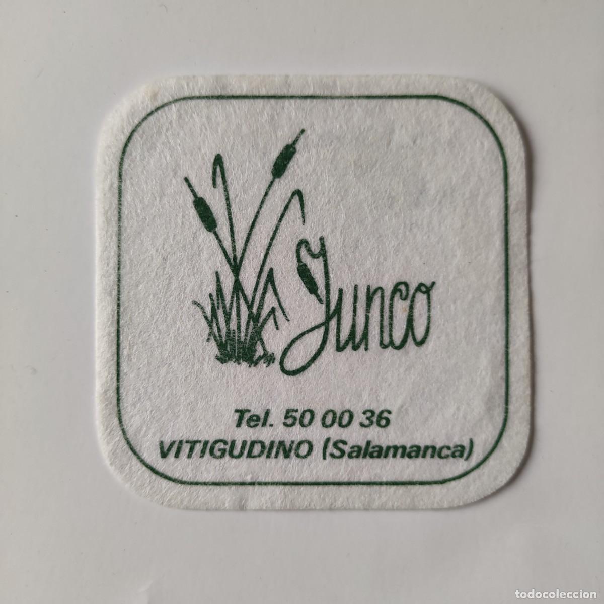 Otros Art&iacute;culos de Coleccionismo en Papel: POSAVASOS - SALAMANCA / VITIGUDINO - JUNCO - 1985 - FLORA