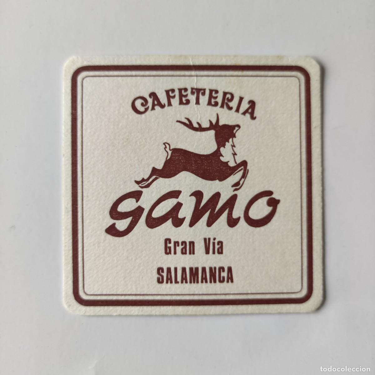 Otros Art&iacute;culos de Coleccionismo en Papel: POSAVASOS - SALAMANCA - GAMO CAFETERIA - 1983 - FAUNA