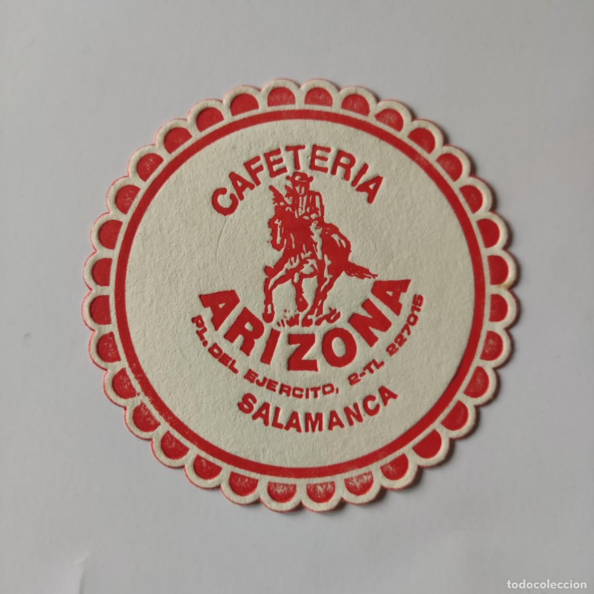 Otros Art&iacute;culos de Coleccionismo en Papel: POSAVASOS - SALAMANCA - ARIZONA CAFETERIA - FAR WEST OESTE AMERICANO USA