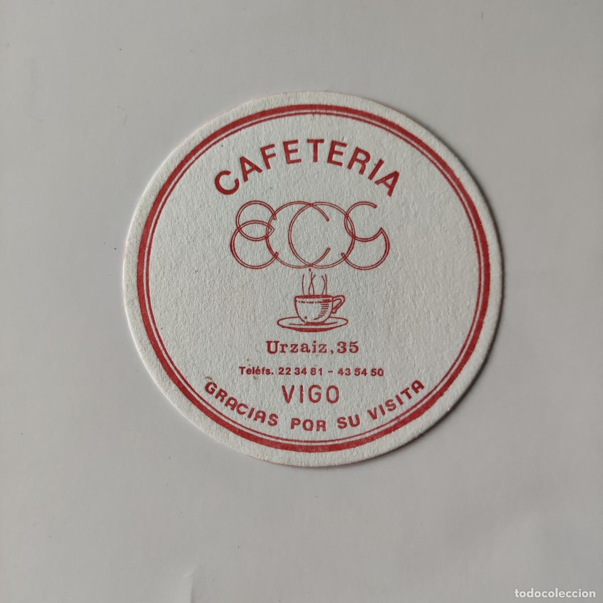 Otros Art&iacute;culos de Coleccionismo en Papel: POSAVASOS - PONTEVEDRA / VIGO - ECOS CAFETERIA