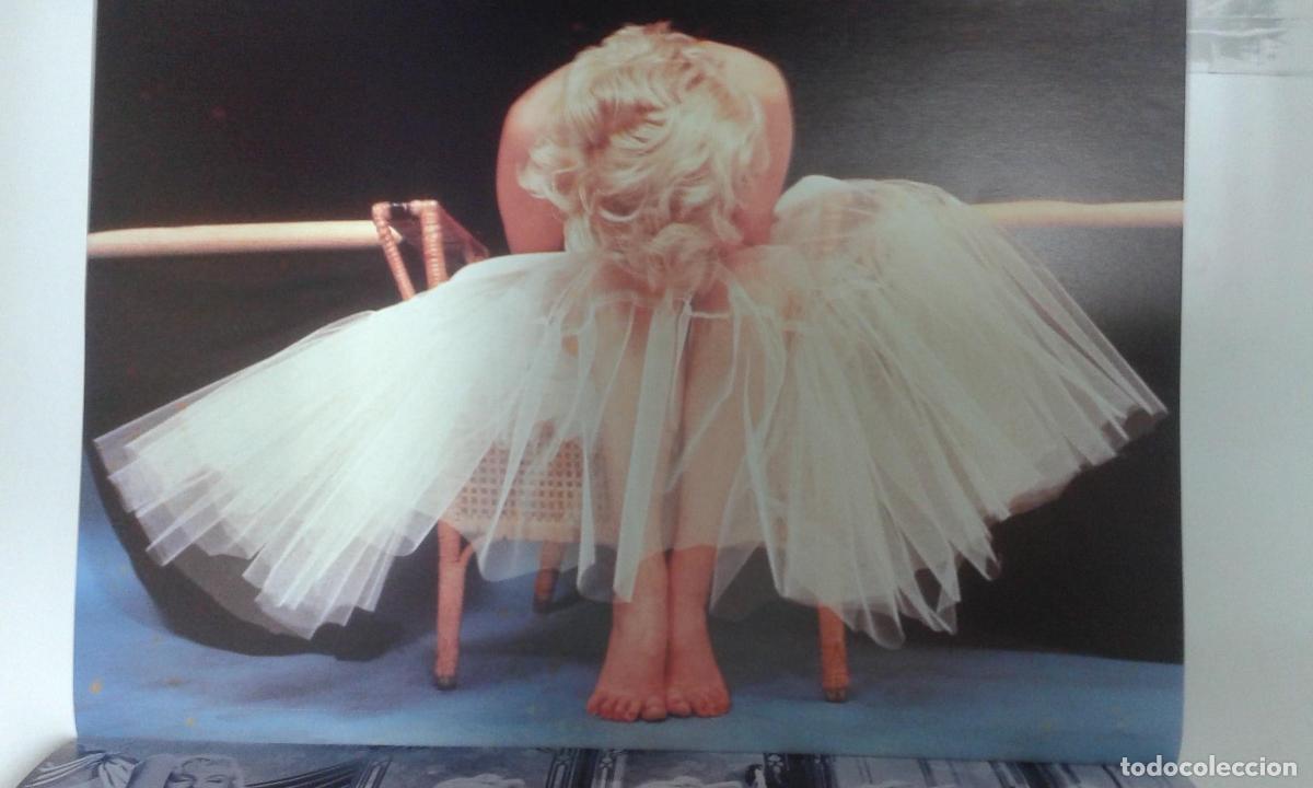 Otros art&iacute;culos de coleccionismo en papel: Lamina Marilyn Monroe numerada trasera 20 -