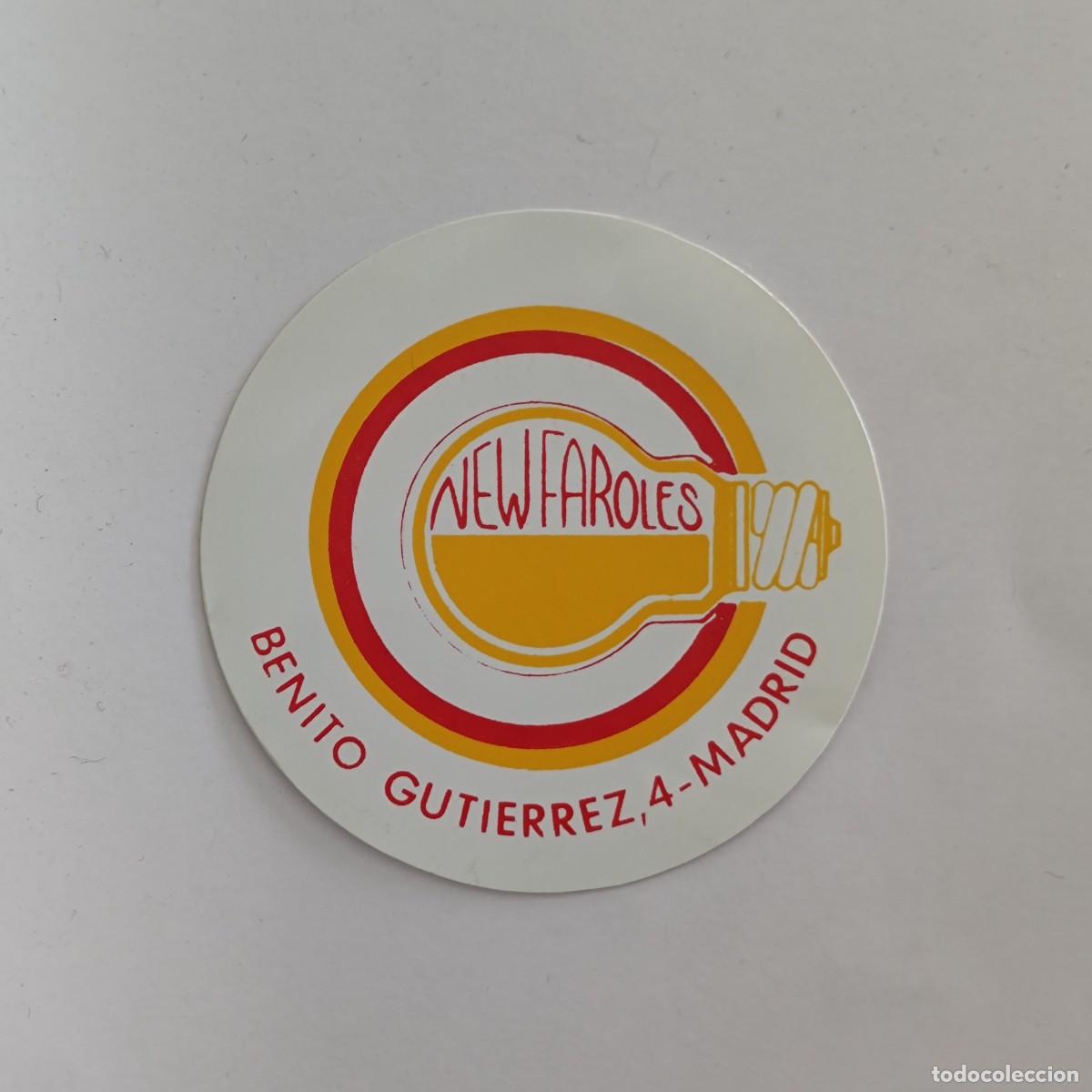 Collectionnisme Papier divers: POSAVASOS PLASTICO - MADRID - NEW FAROLES - BOMBILLA - 1983