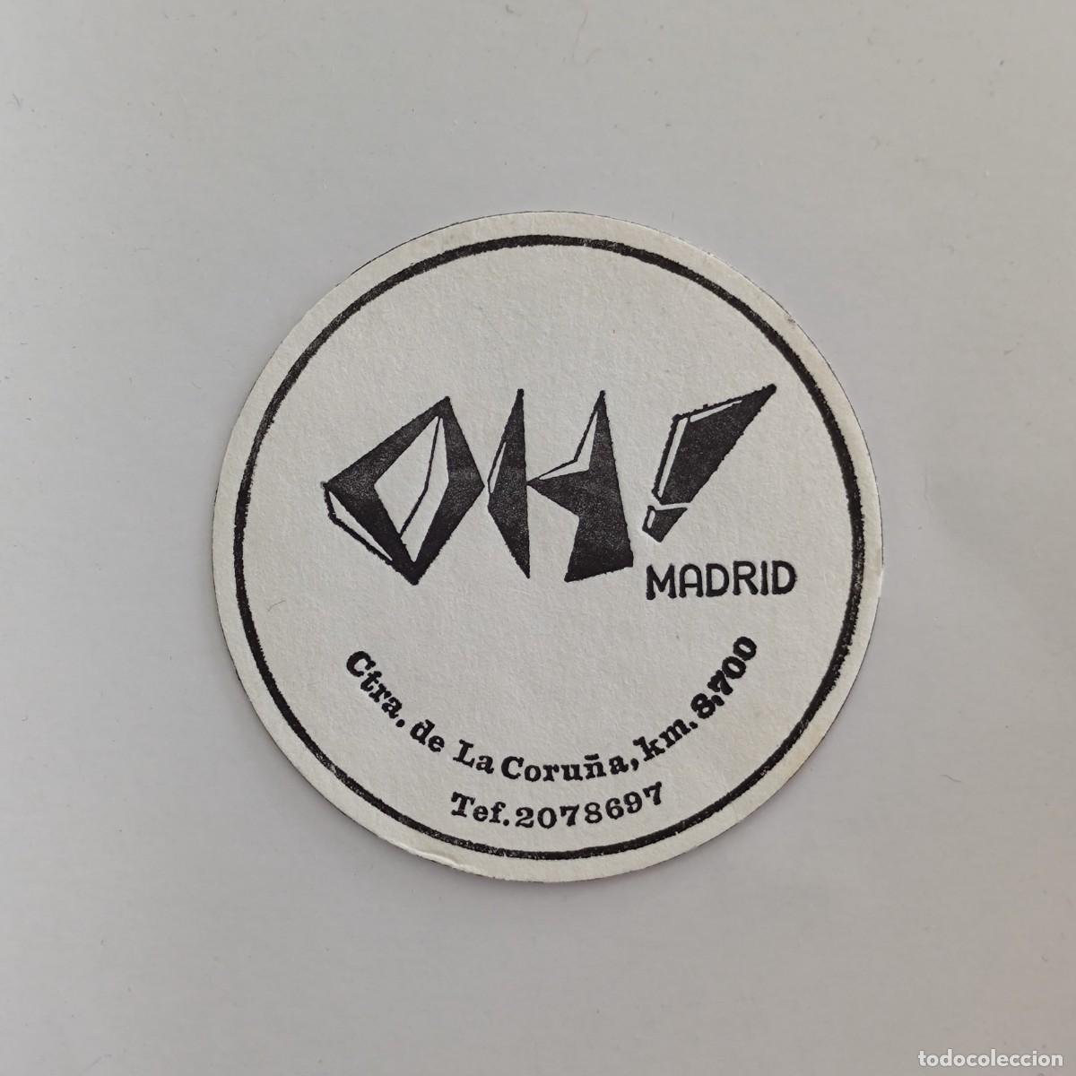 Otros Art&iacute;culos de Coleccionismo en Papel: POSAVASOS - MADRID - OH! MADRID - 1986