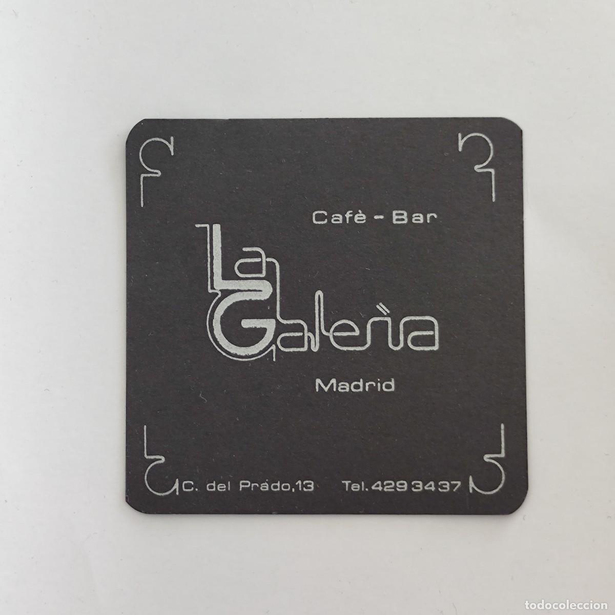 Otros Art&iacute;culos de Coleccionismo en Papel: POSAVASOS - MADRID - LA GALERIA CAFE BAR - 1985