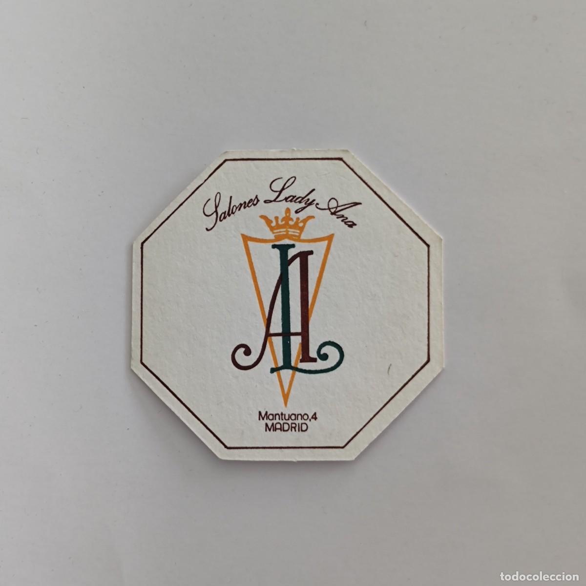 Otros Art&iacute;culos de Coleccionismo en Papel: POSAVASOS - MADRID - LADY ANA SALONES -