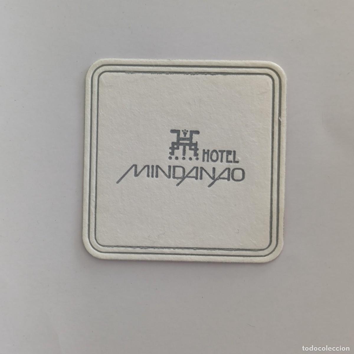 Otros Art&iacute;culos de Coleccionismo en Papel: POSAVASOS - MADRID - MINDANAO HOTEL - 1985
