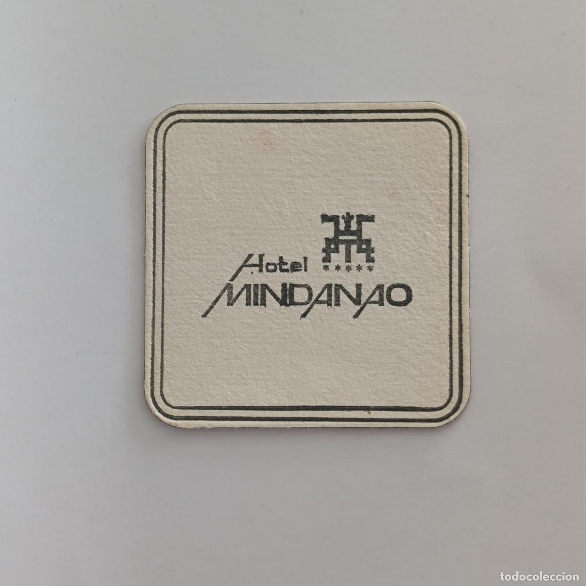 Otros Art&iacute;culos de Coleccionismo en Papel: POSAVASOS - MADRID - MINDANAO HOTEL - 1983