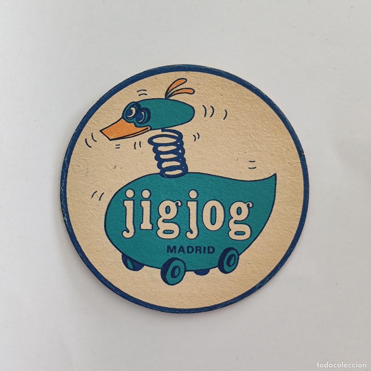 Otros Art&iacute;culos de Coleccionismo en Papel: POSAVASOS - MADRID - JIGJOG - PATO FAUNA JUGUETE - 1985