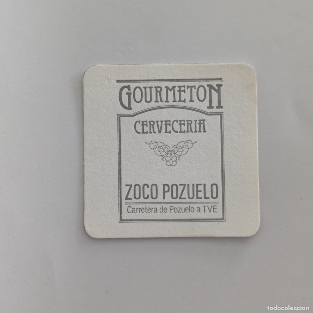 Otros Art&iacute;culos de Coleccionismo en Papel: POSAVASOS - MADRID / POZUELO - GOURMETON CERVECERIA - 1985