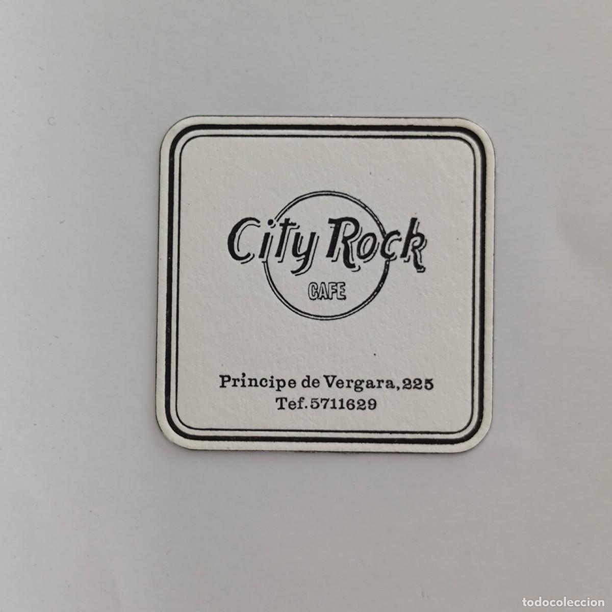 Otros Art&iacute;culos de Coleccionismo en Papel: POSAVASOS - MADRID - CITY ROCK CAFE
