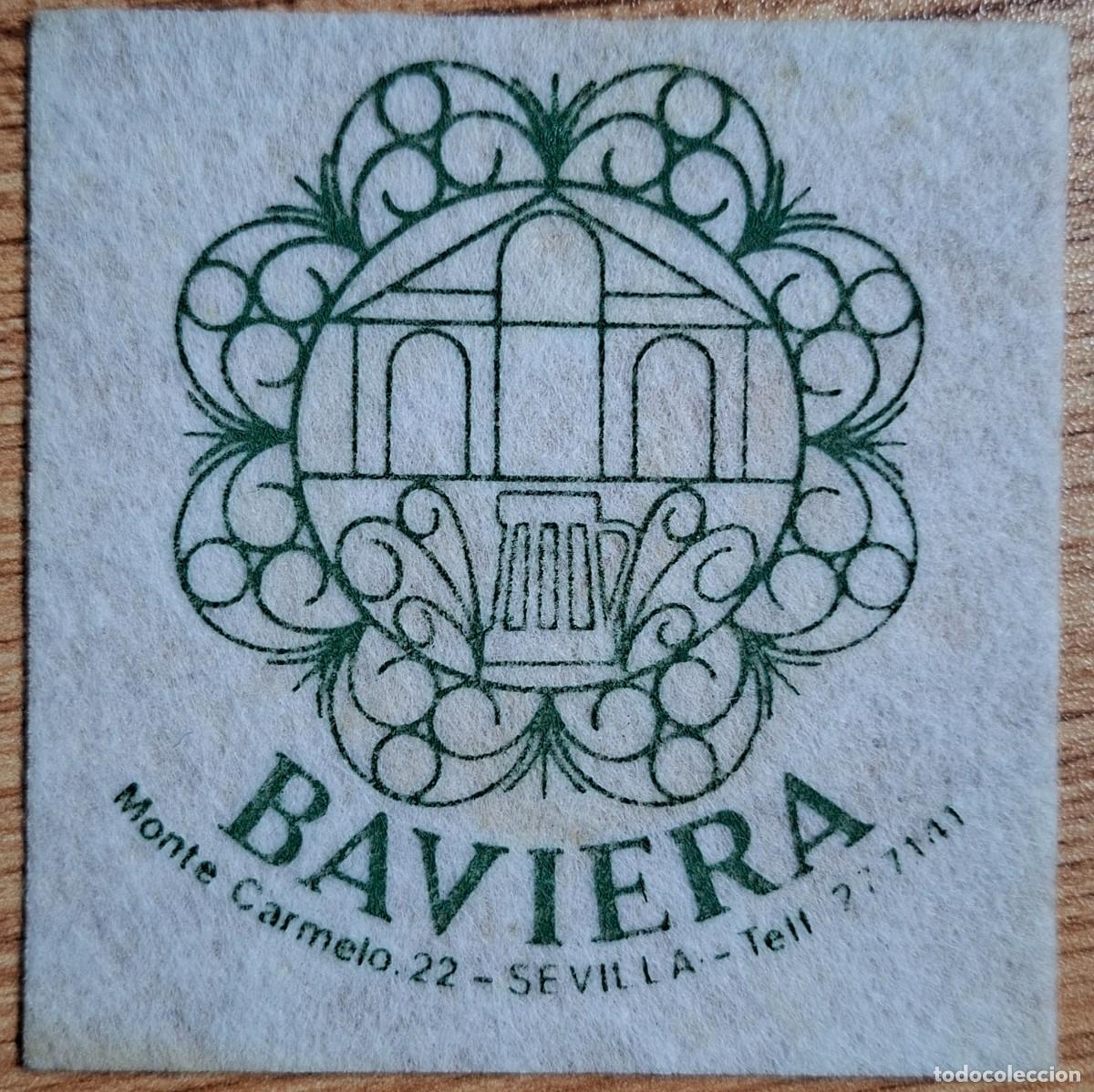 Otros Art&iacute;culos de Coleccionismo en Papel: Posavasos Baviera Cuadrado telilla - Sevilla