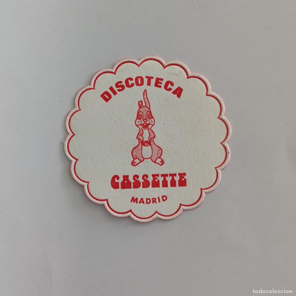 Otros Art&iacute;culos de Coleccionismo en Papel: POSAVASOS - MADRID - CASSETTE DISCOTECA - CONEJO FAUNA