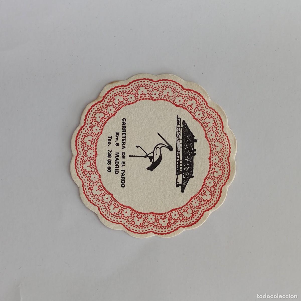 Otros Art&iacute;culos de Coleccionismo en Papel: POSAVASOS - MADRID - LA CIG&Uuml;E&Ntilde;A - AVE FAUNA