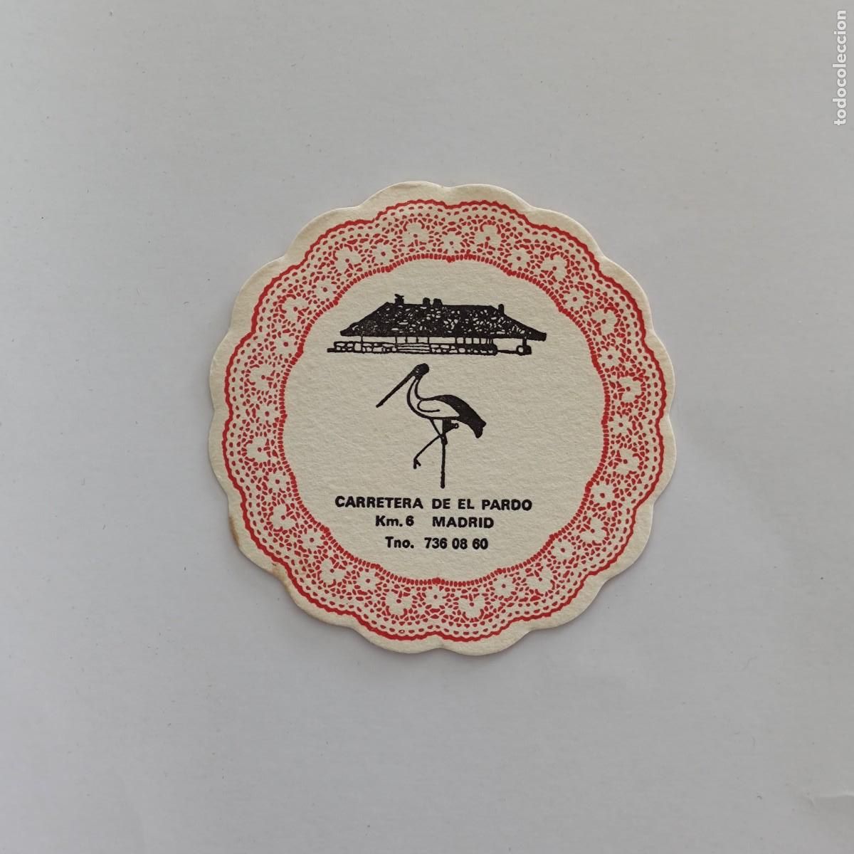 Otros Art&iacute;culos de Coleccionismo en Papel: POSAVASOS - MADRID - LA CIG&Uuml;E&Ntilde;A - AVE FAUNA