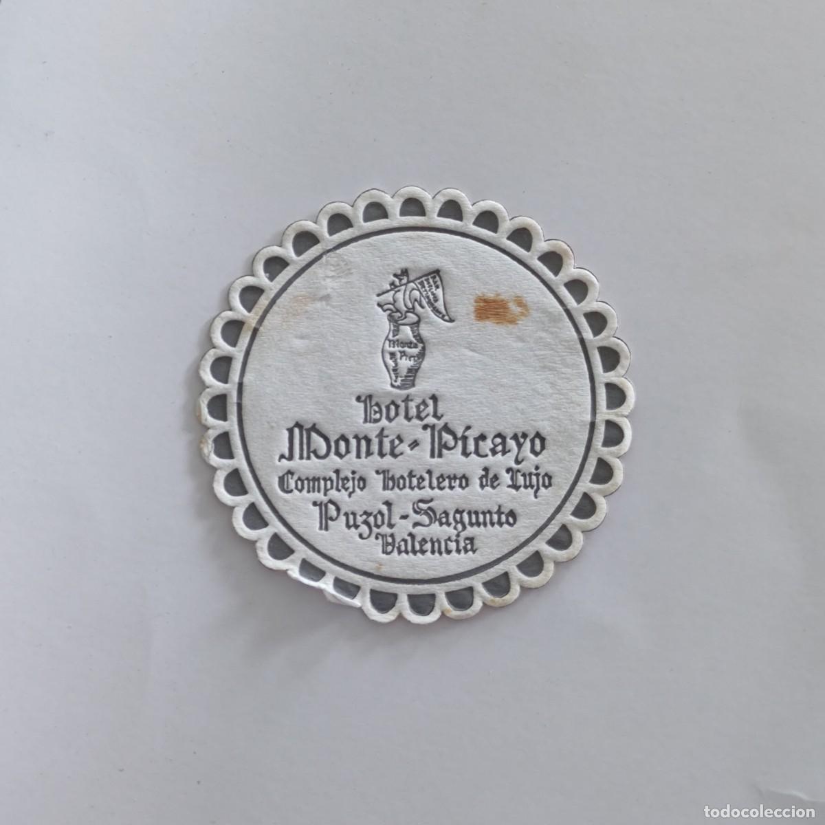 Otros Art&iacute;culos de Coleccionismo en Papel: POSAVASOS - VALENCIA / PUZOL SAGUNTO - HOTEL MONTE PICAYO - ZORRO FAUNA