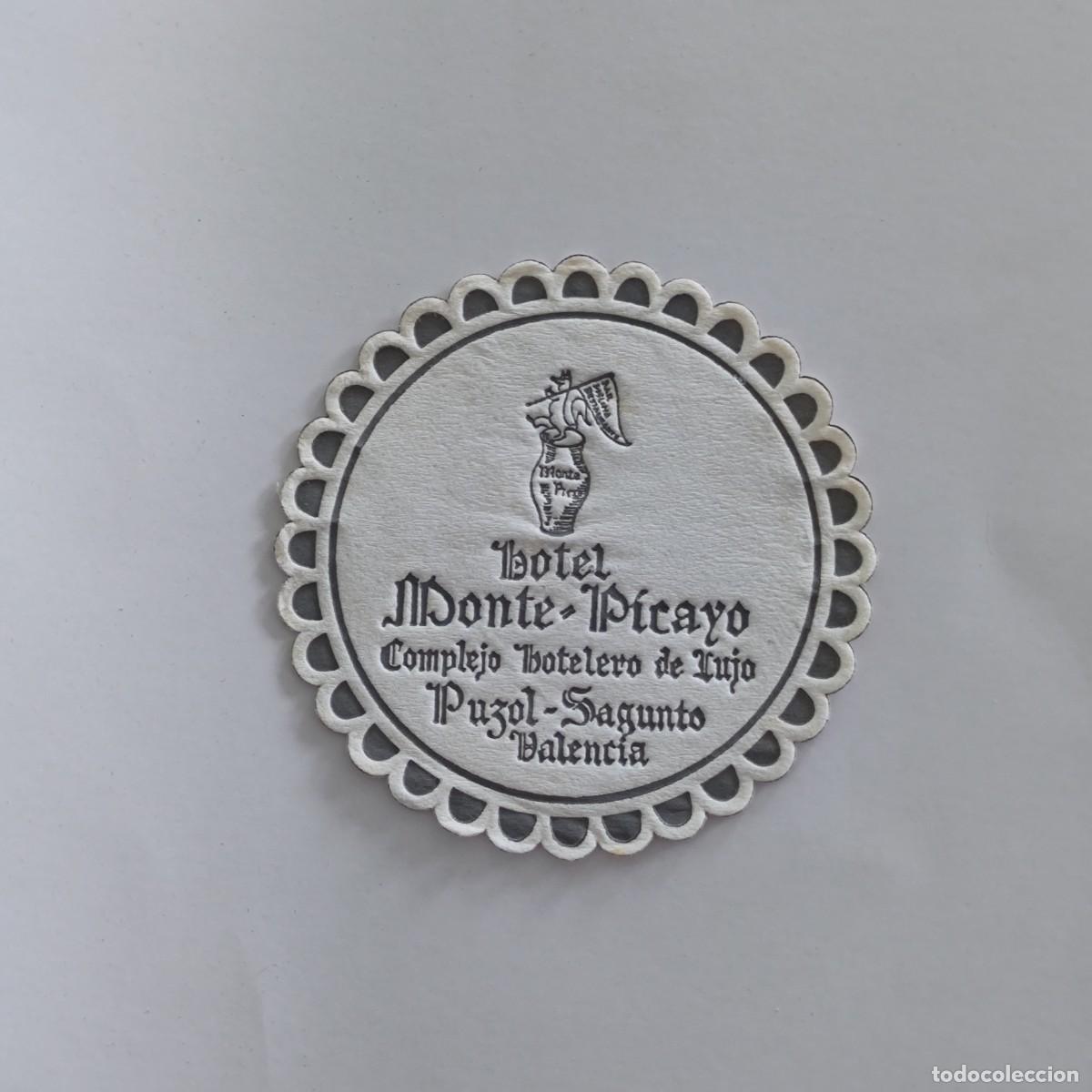 Otros Art&iacute;culos de Coleccionismo en Papel: POSAVASOS - VALENCIA / PUZOL SAGUNTO - HOTEL MONTE PICAYO - ZORRO FAUNA