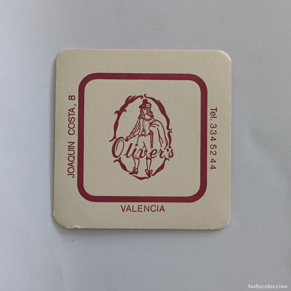 Otros Art&iacute;culos de Coleccionismo en Papel: POSAVASOS - VALENCIA - OLIVER'S - 1983