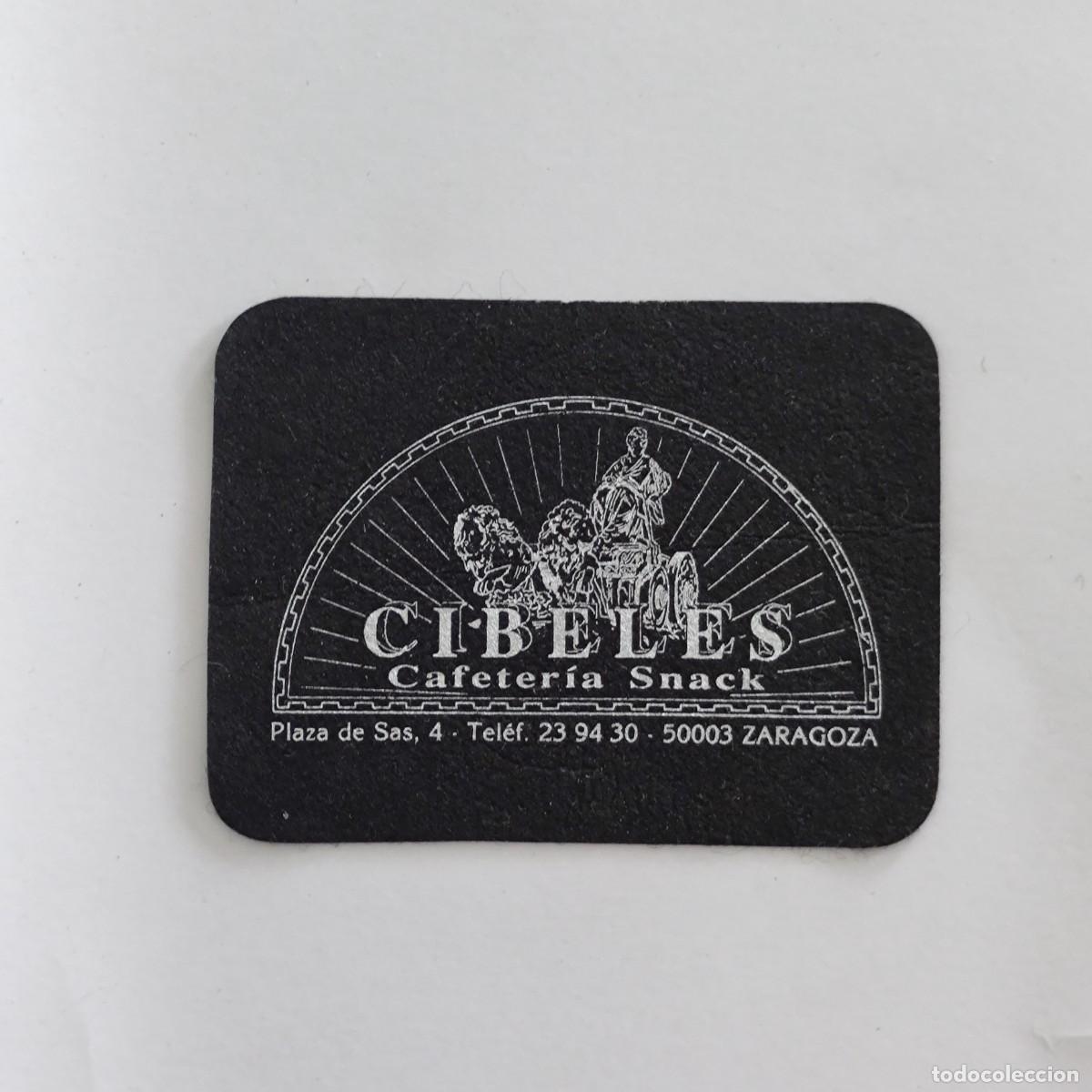Otros Art&iacute;culos de Coleccionismo en Papel: POSAVASOS - ZARAGOZA - CIBELES CAFETERIA SNACK - MITOLOGIA FUENTE LEON FAUNA MADRID